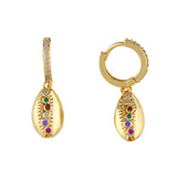 Accessories Creative Golden Shell Earrings Color – Stylish Gifts — 2