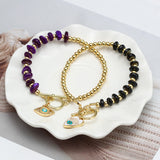 Devil's Eye String Shell Stone Bracelet – Jewelry Gift Ideas — 5