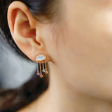 Cloud White Butterflies Earrings – Thoughtful Gifts — 1
