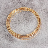 Multi Layer Ten Ring Interlocking Bracelet – Jewelry Gift Ideas — 4