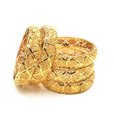 Gold Plated Openwork Copper Bracelet Ethiopia – Jewelry Gift Ideas — 4