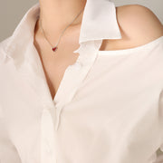 French Ins Affordable Luxury Style Heart Clavicle – Stylish Gifts — 8