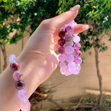 Lavender Amethyst DIY Bracelet Single Circle – Jewelry Gift Ideas — 5