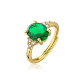 European And American Emerald Women's Ring – Gifts for Her — 5