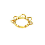 Stainless Steel Casting Flower Nose Ring – Birthday Gifts — 3