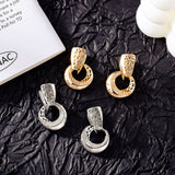 Luxury Hollow Round Moon Rose Gold Silver Color – Jewelry Gift Ideas — 6