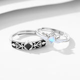 Sterling Silver Men's And Women's Matching Ring – Gifts for Her — 3