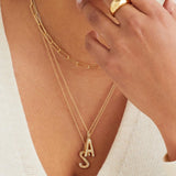 Personalized Simple Letter Necklace Fashion – Jewelry Gift Ideas — 1