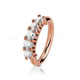 Single Row Zircon Nose Ring Earrings Versatile – Meaningful Gifts — 9