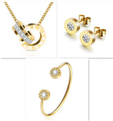 Roman Numerals and Diamond Stud Earrings – Meaningful Gifts — 2