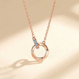 Women's 925 Silver Mobius Strip Necklace – Jewelry Gift Ideas — 3
