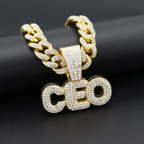 Monogram Diamond Pendant Necklace – Jewelry Gift Ideas — 1