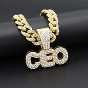 Monogram Diamond Pendant Necklace – Jewelry Gift Ideas — 1