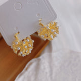 Retro Unique Design Zircon Pearl Fireworks Ear Clip – Useful Gifts — 4