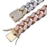 Men's Full Zircon Jewelry Buckle Cuban Chain – Jewelry Gift Ideas — 2