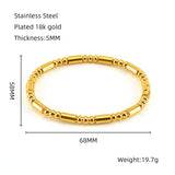 Fashion Bamboo Titanium Steel Bracelet Three – Jewelry Gift Ideas — 10