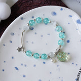 Women's Fashion Pearl And Crystal Beaded Bracelet – Stylish Gifts — 1