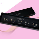 Women's Small And Delicate Multi-Ear Piercing Stud – Gifts for Her — 8