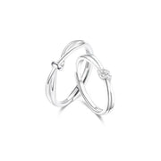 Couple Simple High Sense Four Claw Couple Rings – Stylish Gifts — 9