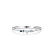S925 Sterling Silver Simple Geometric Design – Thoughtful Gifts — 4