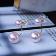 Women's Tiangong Pearl Round Earrings – Gifts for Her — 2