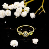 Ring Topaz Peridot S925 Sterling Silver – Useful Gifts — 4