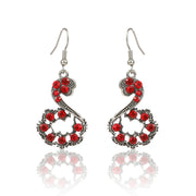 Chinese Style Vintage Drop Earrings With Diamonds – Stylish Gifts — 10