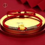 Twelve Zodiac Red Rope Bracelet Female 925 – Jewelry Gift Ideas — 4
