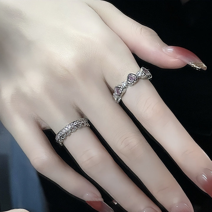 Love Ring Female Retro Cold Wind – Gifts for Couples — 1