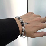 Cold Wind Ice Crack Beads Stitching Bracelet – Jewelry Gift Ideas — 3