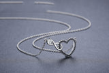 Creative Hollow Heart-shaped Zircon Necklace – Jewelry Gift Ideas — 5