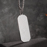 Stainless Steel Retro Pattern Pendant Personality – Jewelry Gift Ideas — 5