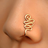 Creative Star Heart Crown Nose Ring Piercing Ornament – Stylish Gifts — 1