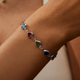 Sweet Beaded Candy Color Heart Bracelet – Jewelry Gift Ideas — 17
