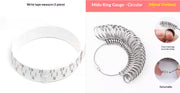UK Size And US Size Finger Metal Ring Measuring Ring – Stylish Gifts — 7