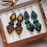 Retro Earrings Female Niche Personality Exaggerated – Stylish Gifts — 4