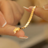 Copper Plated 18k Gold Snake Ring Female – Gifts for Her — 5