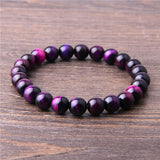 Men's And Women's Colorful Tiger Eye Bracelet – Jewelry Gift Ideas — 7