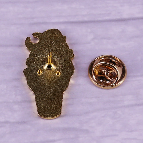 Cone Ice Cream Brooch Glitter Dessert Food Badge – Jewelry Gift Ideas — 2