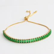 Green Zircon Jewelry Pull Bracelet Female – Jewelry Gift Ideas — 12