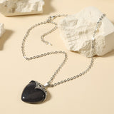Trendy Unique Natural Stone Love Necklace – Jewelry Gift Ideas — 7
