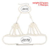 Trendy Bikini Size Beads Chain Multilayer Pearls – Stylish Gifts — 2