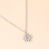 Sunlight Sunshine Sun God Stainless Steel – Jewelry Gift Ideas — 4