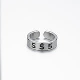 Stainless Steel Lucky Angel Number Ring – Useful Gifts — 8