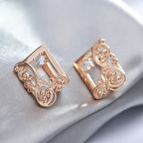 Natural Zircon Women's Rose Gold Vintage Ring – Gifts for Her — 5