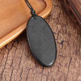 Natural Graphitoid New Olive Pendant – Jewelry Gift Ideas — 2