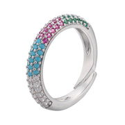Micro Inlaid Zircon Multicolor Colorful Crystals – Thoughtful Gifts — 10
