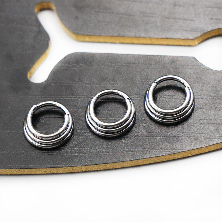 Universal 316 Stainless Steel Earrings Piercing Nose – Surprise Gifts — 1