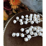 Handmade Tassel Earrings With Lily Of The Valley Buds – Birthday Gifts — 4