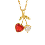 Women's Cherry Necklace Does Not Fade High-end – Jewelry Gift Ideas — 2